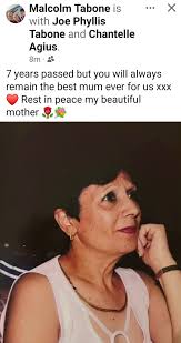 Phyllis.. Tistrieħ fil-paci Mahbuba u qatt minsija