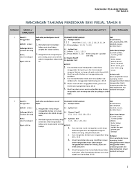 Rpp ataurencana pelaksanaan pembelajaran merupakan pegangan seorang guru dalam mengajar di dalam kelas. Doc Rancangan Tahunan Pendidikan Seni Visual Tahun 6 Skkyaman Yaman Academia Edu
