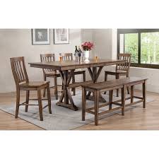 Pickup near boughton and weber. Clennell Counter Height Butterfly Leaf Rubber Solid Wood Dining Table Pub Table Sets Dining Table Dining Set With Bench