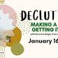 Decluttering - Making a Plan & Getting It Done event in Delavan, WI