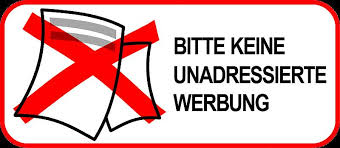Wenn du schnell und leicht etwas für die umwelt tun und dich von unnötigem ballast befreien möchtest, dann kannst du dieses muster einfach drucken und an. Aufkleber Bitte Keine Werbung Fur Hausbrieffach 807447