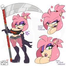 Goth Amy Rose (sirenstudios) comic porn | HD Porn Comics