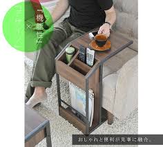 楽天市場 ノルディック サイドテーブル テーブル ナイトテーブル 台 キャスター付き 北欧 木製調 おしゃれ オシャレ モダン ソファー ソファサイド ベッドサイド 寝室 ブラック 収納ナチュラル ホワイト リモコン収納 ドリンクホルダー 木目調 plank 楽天市場店