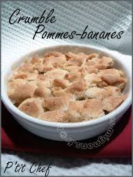 Crumble Pommes Bananes Peches Mignons Crumble Pomme Crumble Pomme Banane Pomme Banane