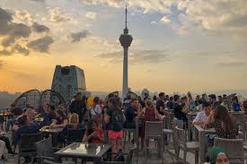 One of the best ways to view it is at a rooftop bar that doesn't cost a fortune. Heli Lounge Bar The Ultimate Rooftop Bar In Kuala Lumpur