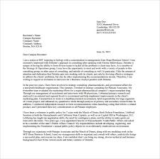For instance, you can address any mitigating circumstances that might deter someone from hiring you. Free 8 Sample Consulting Cover Letter Templates In Pdf Ms Word