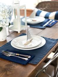 Nautical Table Setting It All Started With Paint Nautical Table Table Settings Summer Table Settings
