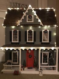 Remodeled Doll House Decorated For Christmas Christmas Decor Diy Christmas Decorations For The Home Christmas Crafts For Gifts
