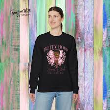 Black Betty Boop Social Club Tribute Sweatshirt Original Betty Baby Esther  Leejones, African American Betty Graphic Tee Betty Boop Gift