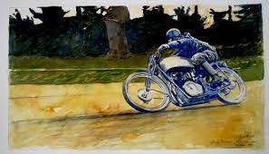 Aquarelle Watercolor Georges Monneret Jonghi Cartoon Illustration Cartoon Illustration