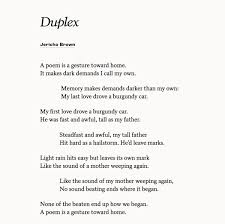 Poets Org On Twitter A Poem Is A Gesture Toward Home Jericho Brown Jerichobrown Nationalpoetrymonth Https T Co J5zzs7gjyw