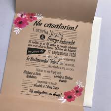 Invitatia de nunta e prima care descrie celor dragi tematica sau conceptul nuntii voastre, iar noi iti venim in intampinare cu noua noastra colectie de invitatii de nunta 2017. Invitatie Nunta Vintage Cu Rulota