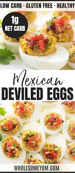 Mexican Keto Deviled Eggs Recipe With Avocado And Bacon In 2020 Simple Deviled Eggs Recipe Egg Recipes Recipes
