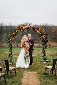 Take these floral wedding arches, arbors, and altar ideas as proof. 40 Outdoor Fall Wedding Arch And Altar Ideas Hi Miss Puff