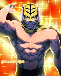 Tiger Mask W By Thechamba Tiger Mask Furry Art Landscape Wallpaper