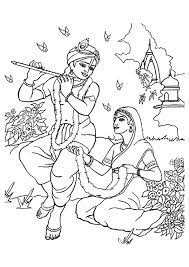 Keep your kids busy doing something fun and creative by printing out free coloring pages. Krishna Coloring Pages Coloring Home
