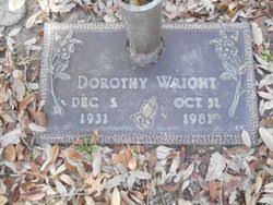 Dorothy Jean Faircloth Wright (1931-1981)