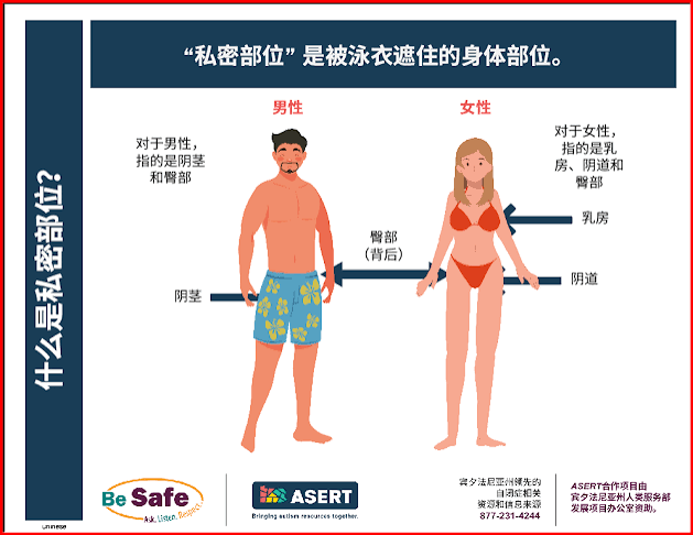 Be Safe: What are Private Parts — PAAutism.org, an ASERT Autism Resource  Guide
