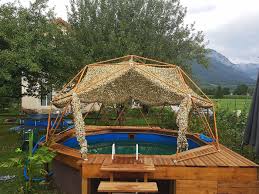 Here i give you 7 simple steps guidance on how to build a garden igloo. This Diy Geodesic Dome Goes Anywhere Curbed