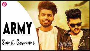 Feeling Proud Indian Army Lyrics English Sumit Goswami Listen to latest bollywood hindi songs online, hindi hit romantic songs, new hindi video songs 2021, hindi music videos, arijit singh romantic songs & albums. feeling proud indian army lyrics