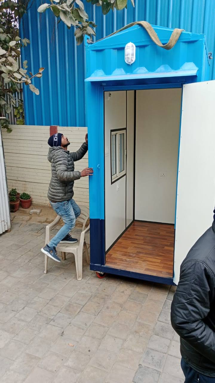 Portable Steel Security Guard Container product image