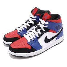 Air jordan 1 high shattered backboard (2015). Blue And Red Jordan Ones B04405