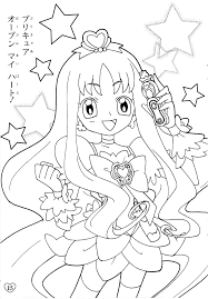 And i thought i had enough painting and too many things going on in my life. Pin On Anime Shojo Coloring Book