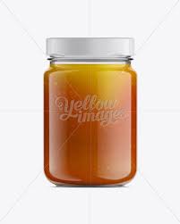 Mason Jar W Honey Mockup In Jar Mockups On Yellow Images Object Mockups Mockup Free Psd Jar Mason Jars