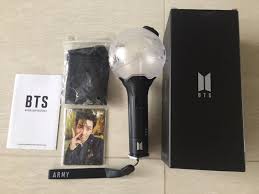 Bts Official Lightstick Ver 3 Army Bomb Entertainment K Wave On Carousell