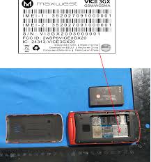 Maxwest VICE 3GX Mobile Phone VICE3GX20 ...
