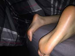 Girlfriend's Sleepy Foot Action! (NF) - The MousePad
