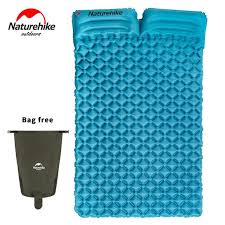 Wellax ultrathick flexfoam sleeping pad. Naturehike Inflatable Mattress For 2 3 Person 185 115 5cm Big Size Portable Air Pad Moisture Proof Mat Nh17q020 D Camping Mat Camping Pad Air Mattress Camping