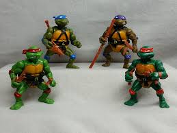 Tmnt Teenage Mutant Ninja Turtles Action Figures By Playmates Etsy Ninja Turtles Action Figures Teenage Mutant Ninja Turtles Tmnt