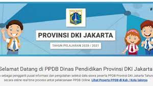 Dipicu surat keputusan (sk) kepala disdik nomor 501 tahun 2020 yang memprioritaskan menerima calon siswa berdasarkan usia. Ppdb Online Jakarta 2020 Dibuka Mulai Hari Ini Di Http Ppdb Jakarta Go Id Simak 4 Tahapan Penting Tribun Timur