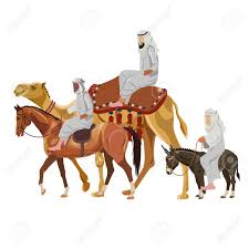 An elephant is the strongest. Set Of Riders On Different Animals Camel Horse And Donkey Royalty Free Cliparts Vectors And Stock Illustration Image 94691492