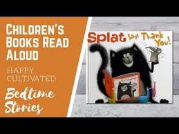 Splat The Cat Says Thank You Book Read Aloud Thanksgiving Books For Ki Online Books For Kids Kids Reading Books Thanksgiving Books