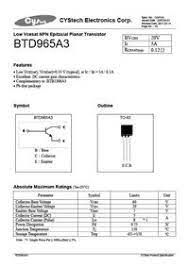 Transistor c945 merupakan salah satu komponen yang poluler. D965pdf Datasheet Download D965 Circuit Diagram Scheme Transistordata