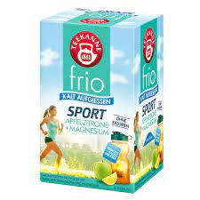 Suchen sie frio tee bei den großen preisvergleich portalen gleichzeitig! Teekanne Frio Sport Apfel Zitrone Magnesium 18 Teebeutel Online Kaufen Frogcoffee De