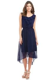 Cato Fashions Ruffle High Low Midi Dress Plus Catofashions Cato Fashion High Low Midi Dress Plus Dresses