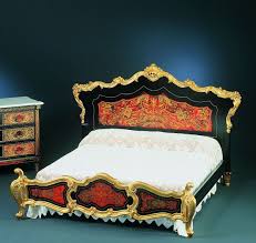 92 idées chambre à coucher moderne avec une touche design. Casa Padrino Lit Double Baroque De Luxe Boulle Noir Rouge Or 225 X 230 X H 150 Cm Lit En Bois Massif Magnifique Avec Tete De Lit Mobilier De Chambre Baroque Noble