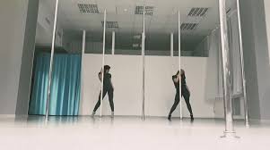 Sensual pole dance