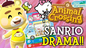 The animal crossing sanrio collaboration pack will be available at target stores on march. Sanrio Animal Crossing Update Drama Sanrio Amiibo Cards Explained New Horizons Switch Youtube