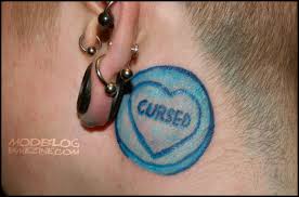 Anagram words tats collection by kimberly ivens. Cursed Love Tattoo Bme Tattoo Piercing And Body Modification News