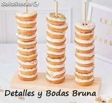 Bodas vintage shooting contacto venta antiguedades. Soporte Para Donut De Madera Candy Bar Boda Y Comunion