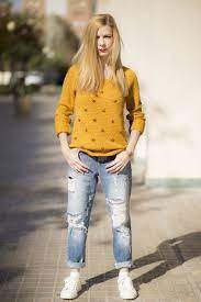 Boyfriend Jeans Ropa Moda Ropa De Trabajo Ropa De Moda