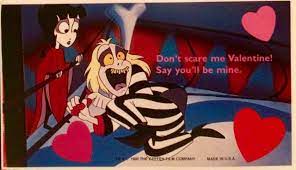 Love might be one of the most misunderstood feelings in this world. Rich Dannys Zgmfd 1990 Beetlejuice Valentines I