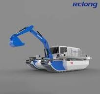Amphibious Dredger with High Quality Dredging Equipment