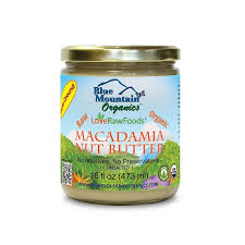 *our nuts are not processed with any other nuts or foods, so no . Macadamia Nut Butter Organic Vegan Kosher Better Than Roasted Blue Mountain Organics