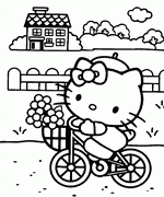 Everyone's favorite cat will help people take care of their own virtual pet. Hello Kitty Online Coloring Pages