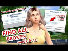 We're talking about putting everything in the right place, renamed and clear folders, the ability to turn on and off certain mods whenever . Sims 4 Broken Mods In 2021